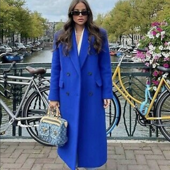 royal blue coats and jackets